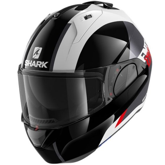 bílá/černá/červená