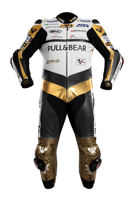 bílá/černá/zlatá