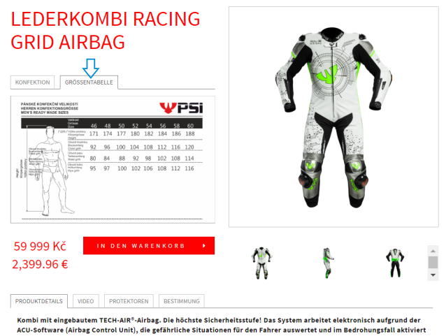 GR&Ouml;SSENTABELLEN  